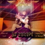 Event flyer for DJ Kurupt at Vulcan Gas Company