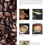 Coffee shop email mock up