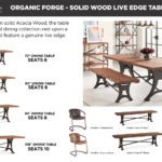Table talker designed for Nebraska Furniture Mart for HTD's Organic Forge collection