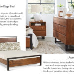 Graphic for email about Aspen bedroom collection for HTD